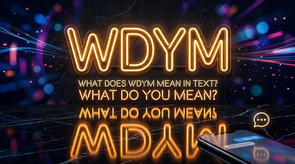 What Does WDYM Mean?
