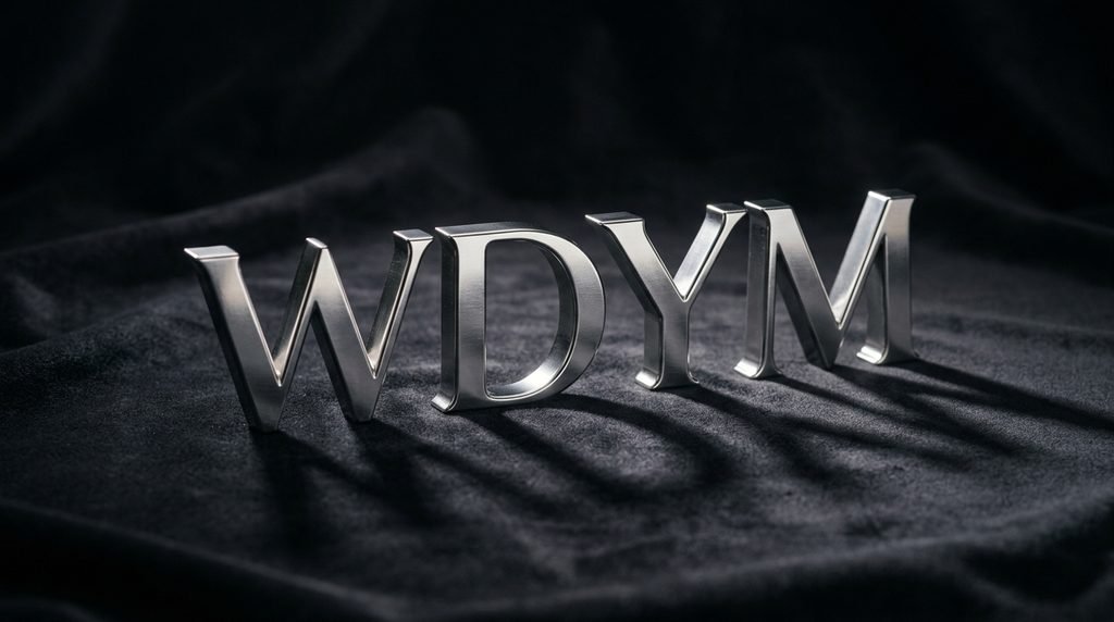 Other Possible Meanings of WDYM