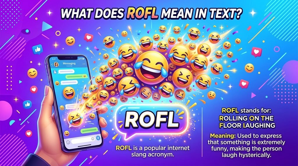 What Does ROFL Mean in Text?